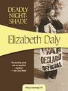 Cover image for Deadly Nightshade